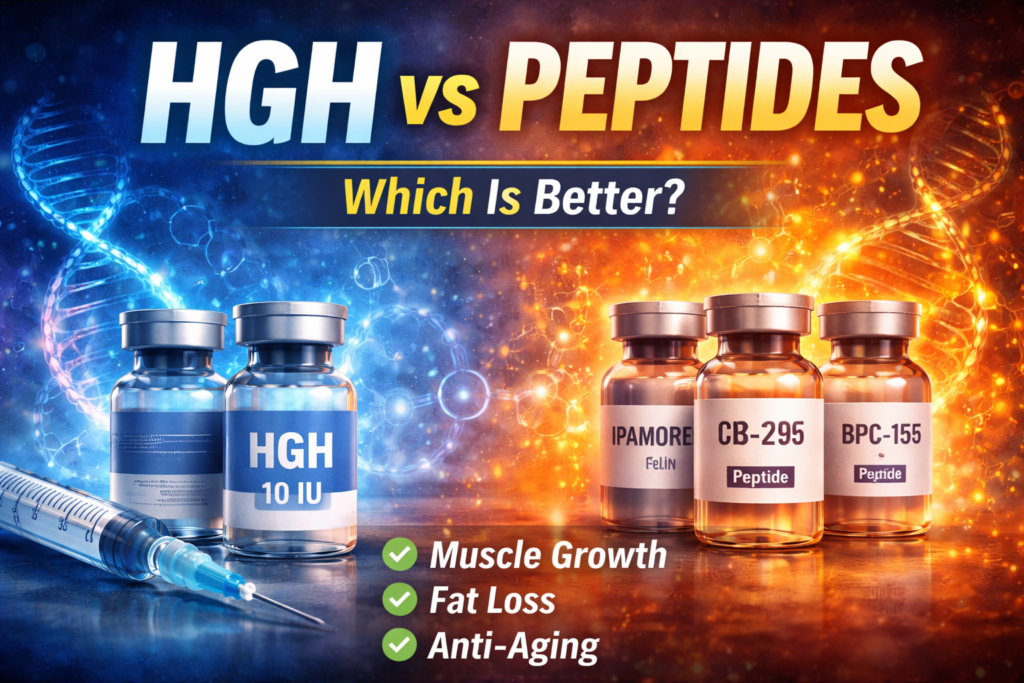 HGH vs peptides
