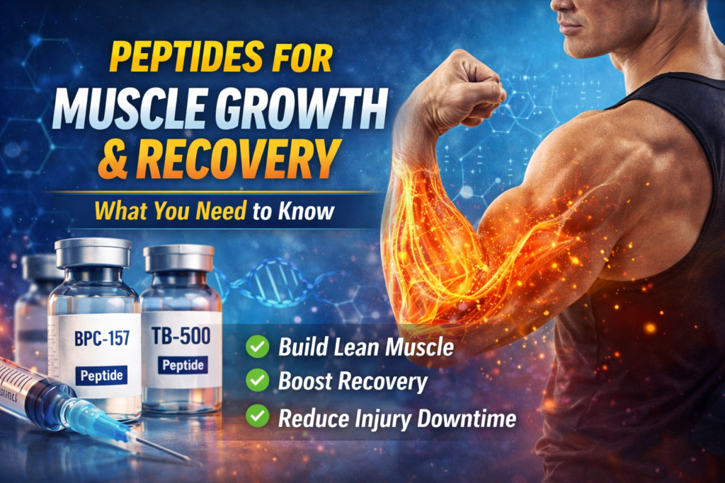Peptides for muscle growth and recovery